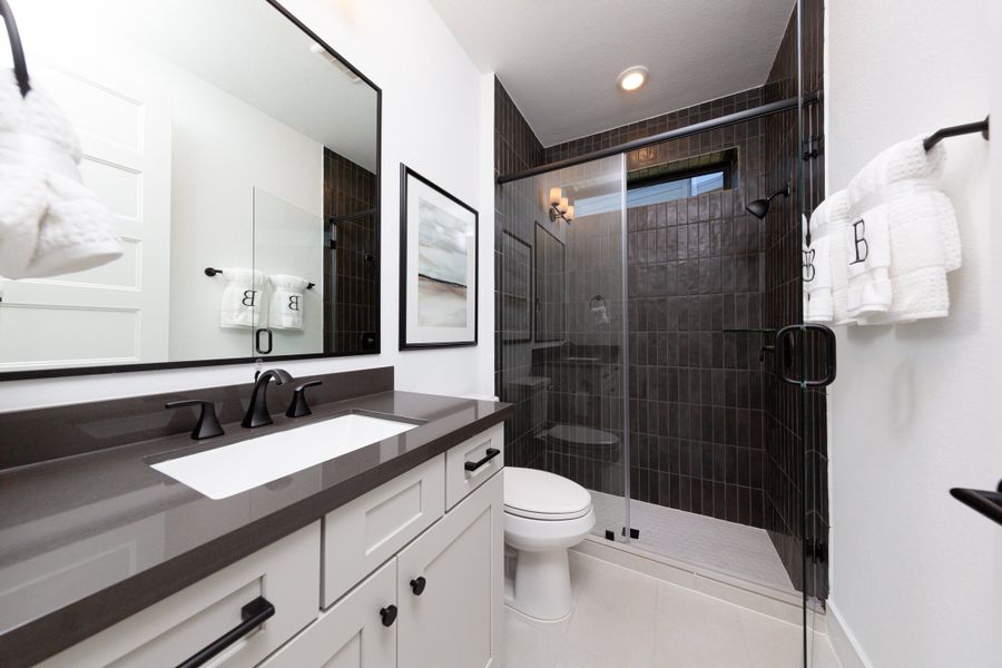 Representative furnished interior of a home built from the Huntsville by Beazer Homes in Bridgeland, Cypress (Image 17). Representative furnished interior of a home built from the Huntsville by Beazer Homes in Bridgeland, Cypress (Image 17).