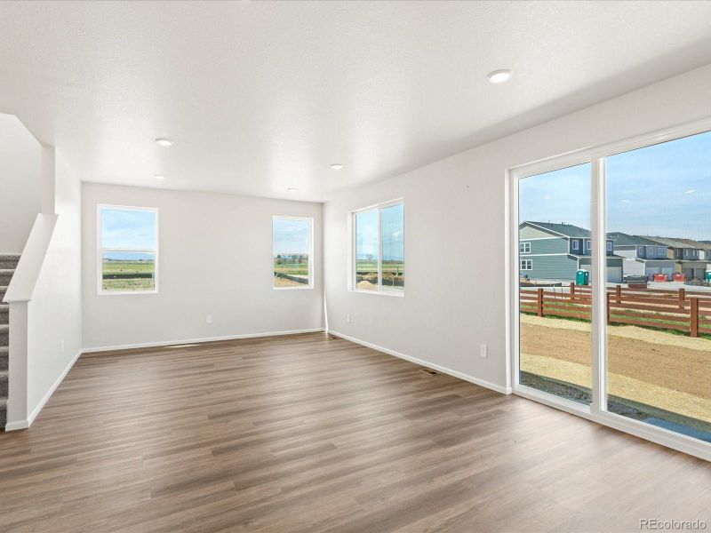 Spacious, unfurnished interior of a new home in Revere at Johnstown, Johnstown (Image 26).