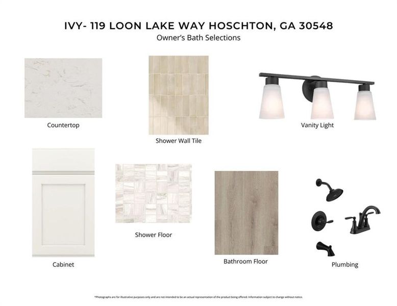Sample of building materials used in homes in Twin Lakes, Hoschton (Image 3).