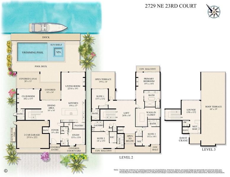 2D floor plan layout of this home in , Pompano Beach, FL (Image 1). 2D floor plan layout of this home in , Pompano Beach, FL (Image 1).