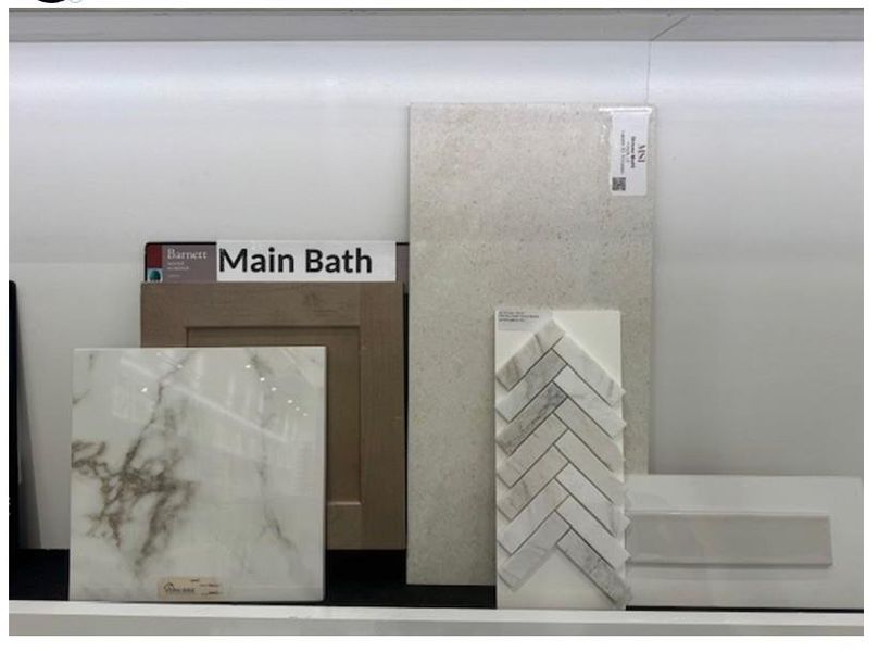 Main Bath Selections Main Bath Selections