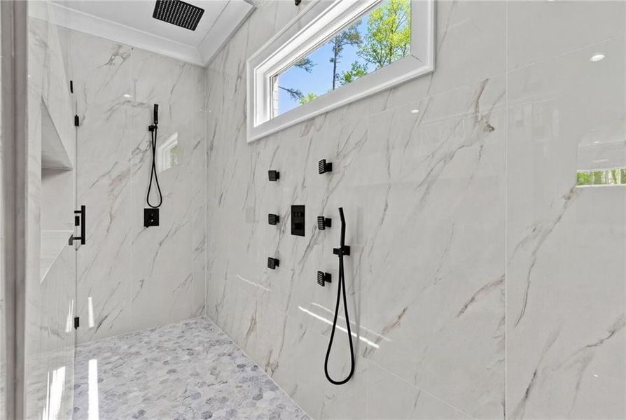 Close-up of interior finishes inside a home in , Dacula (Image 20).