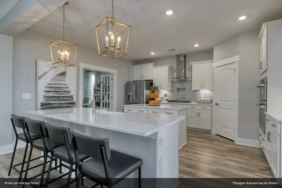 Furnished interior view inside a new home in Meadows at Four Mile, Conway (Image 6).