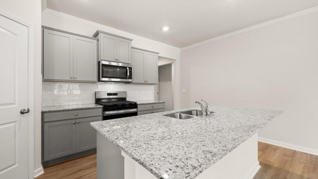 Furnished interior view inside a new home in Fairhaven, Lithia Springs (Image 4).