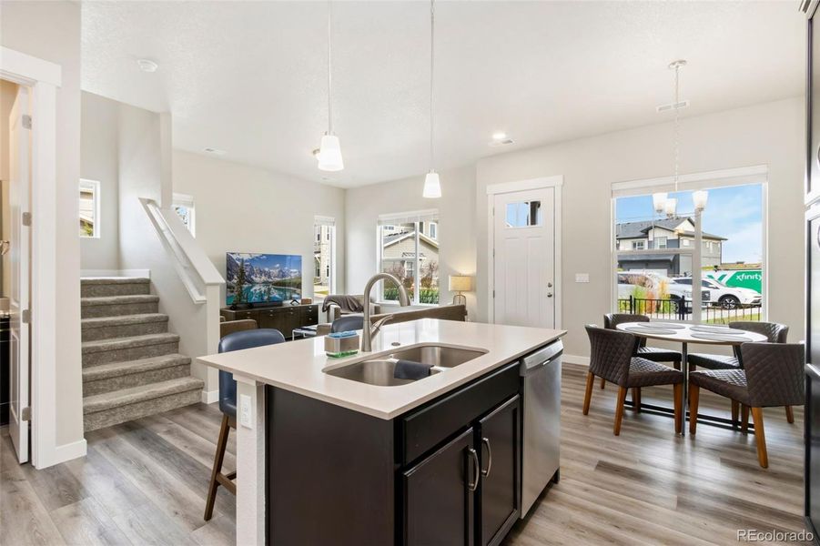 Furnished interior view inside a new home in , Loveland (Image 14).