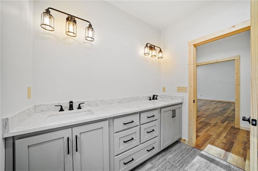 Furnished interior view inside a new home in , Ellijay (Image 12). Furnished interior view inside a new home in , Ellijay (Image 12).
