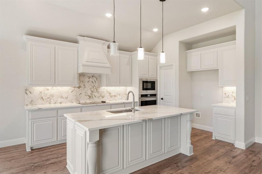 Furnished interior view inside a new home in Mockingbird Hills 60-65, Joshua (Image 6).