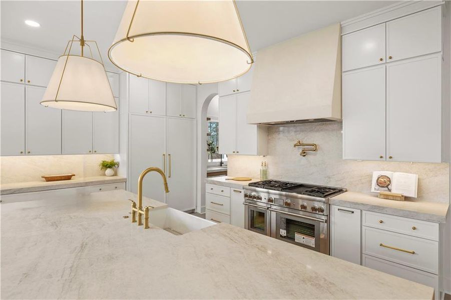 Furnished interior view inside a new home in , Johns Creek (Image 18).