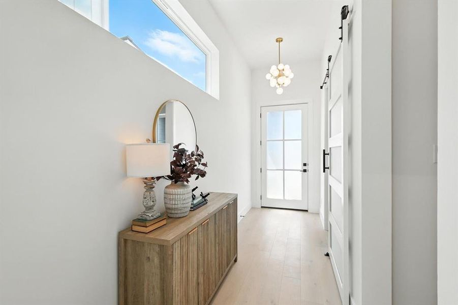 Furnished interior view inside a new home in , Roanoke (Image 31).