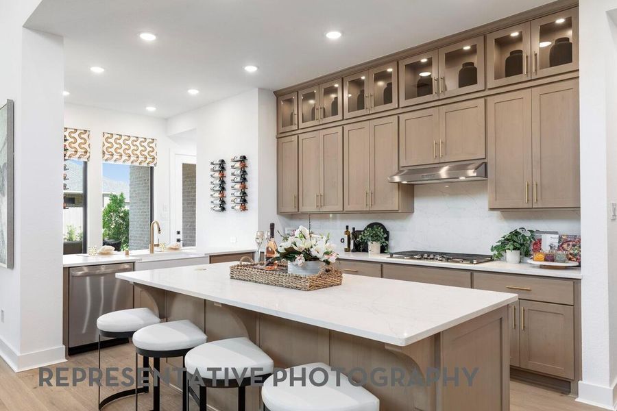 Furnished interior view inside a new home in The George, Richmond (Image 3).