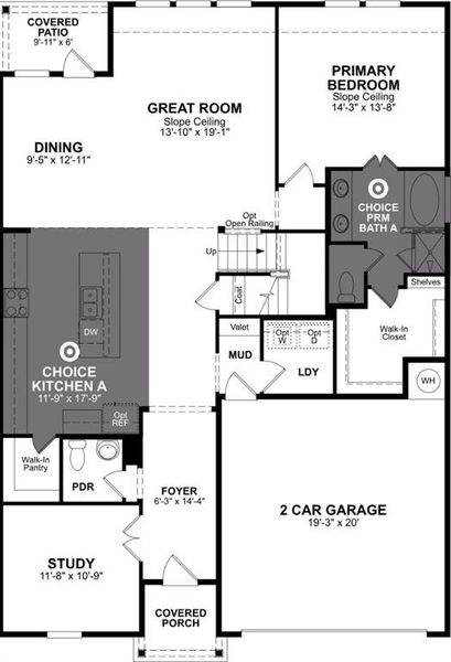 Beazer Homes Wildcat Cascade plan