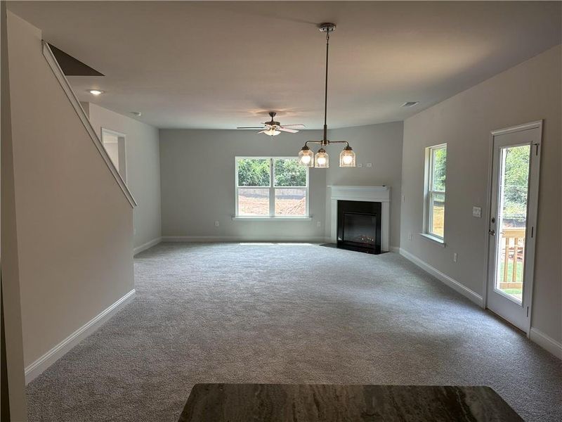 Spacious, unfurnished interior of a new home in Canterbury Villas, Carrollton (Image 12). Spacious, unfurnished interior of a new home in Canterbury Villas, Carrollton (Image 12).