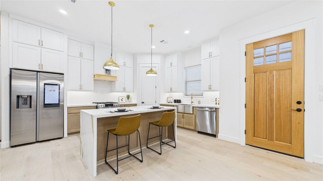 Furnished interior view inside a new home in , Houston (Image 7). Furnished interior view inside a new home in , Houston (Image 7).