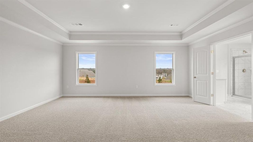 Spacious, unfurnished interior of a new home in Thalley Creek Estates, Cumming (Image 17).