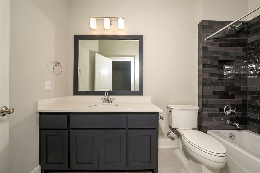 Furnished interior view inside a new home in , McKinney (Image 8).