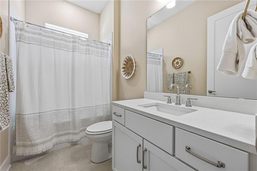 Furnished interior view inside a new home in , Flowery Branch (Image 37). Furnished interior view inside a new home in , Flowery Branch (Image 37).