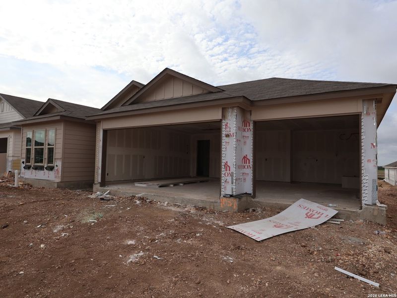 In-progress construction of a new home in Greenspoint Heights, Seguin, TX (Image 19). In-progress construction of a new home in Greenspoint Heights, Seguin, TX (Image 19).