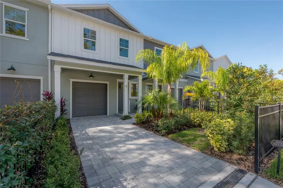 Exterior details and patio area of a home in , Tampa (Image 2). Exterior details and patio area of a home in , Tampa (Image 2).