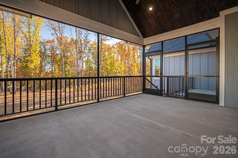 Exterior details and patio area of a home in , Lincolnton (Image 25).