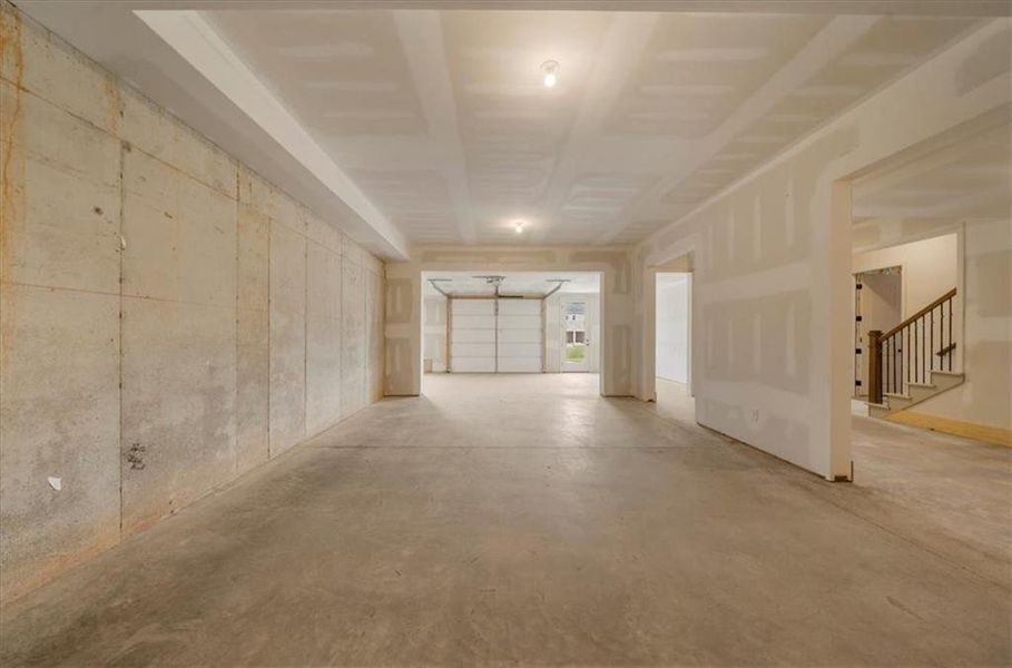 In-progress construction of a new home in , Canton, GA (Image 89).