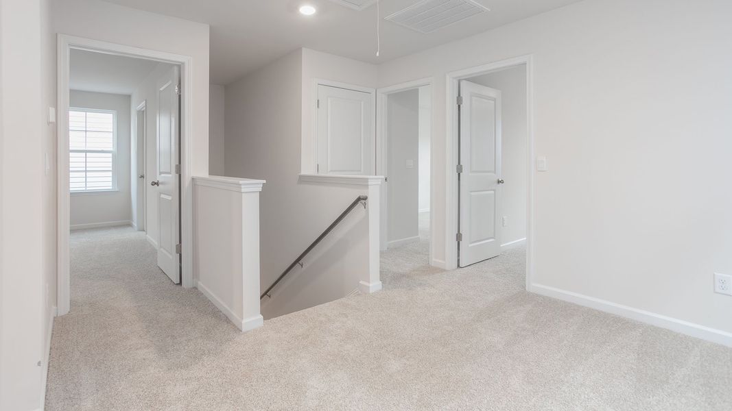 Representative unfurnished interior of a home built from the Elston by D.R. Horton in Carter Ridge, Greenville (Image 14).