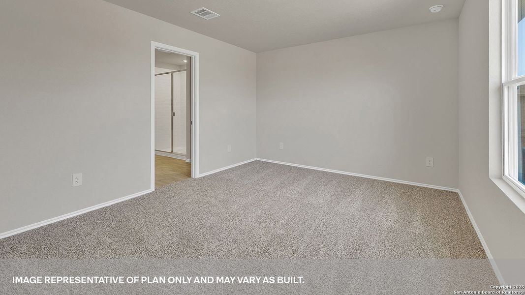 Spacious, unfurnished interior of a new home in Spring Valley, New Braunfels (Image 18). Spacious, unfurnished interior of a new home in Spring Valley, New Braunfels (Image 18).