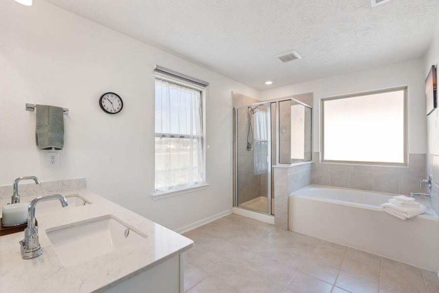 Furnished interior view inside a new home in , Houston (Image 6).