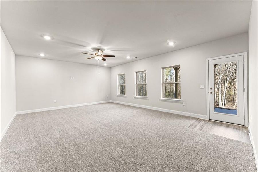 Spacious, unfurnished interior of a new home in Magnolia Villas, Cornelia (Image 19).