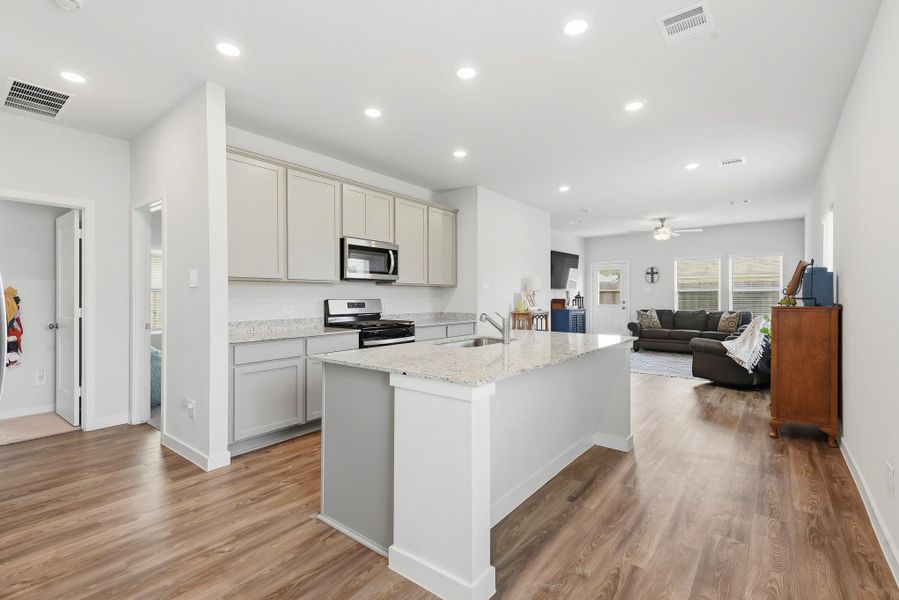 Furnished interior view inside a new home in The Villages at Westpointe, Dayton (Image 6).