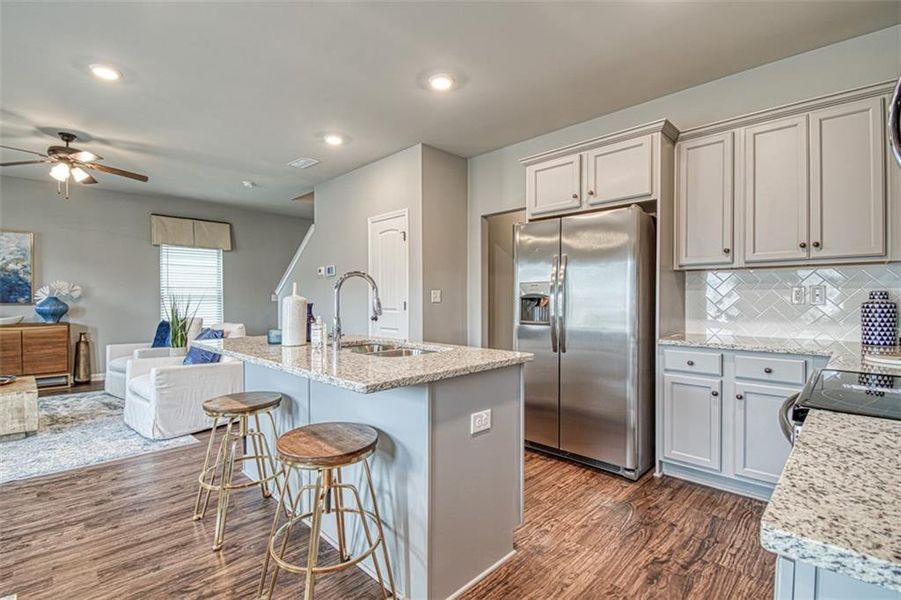 Furnished interior view inside a new home in Towne Center, Hampton (Image 9).