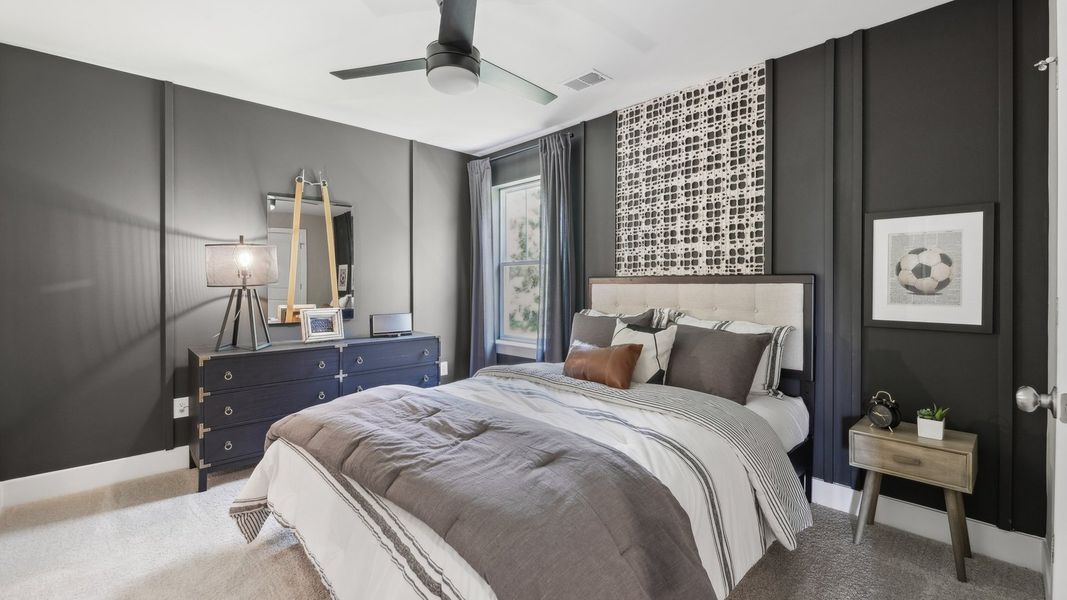 Representative furnished interior of a home built from the Jamestown by D.R. Horton in Fountain View, Ormond Beach (Image 35).