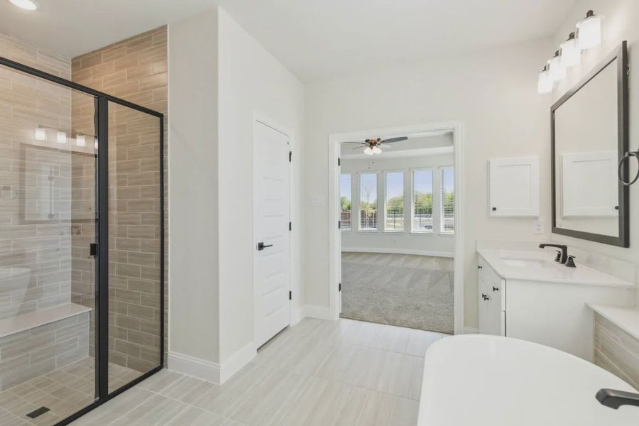 Representative furnished interior of a home built from the Cameron by Chesmar Homes in Silo Mills, Joshua (Image 5). Representative furnished interior of a home built from the Cameron by Chesmar Homes in Silo Mills, Joshua (Image 5).