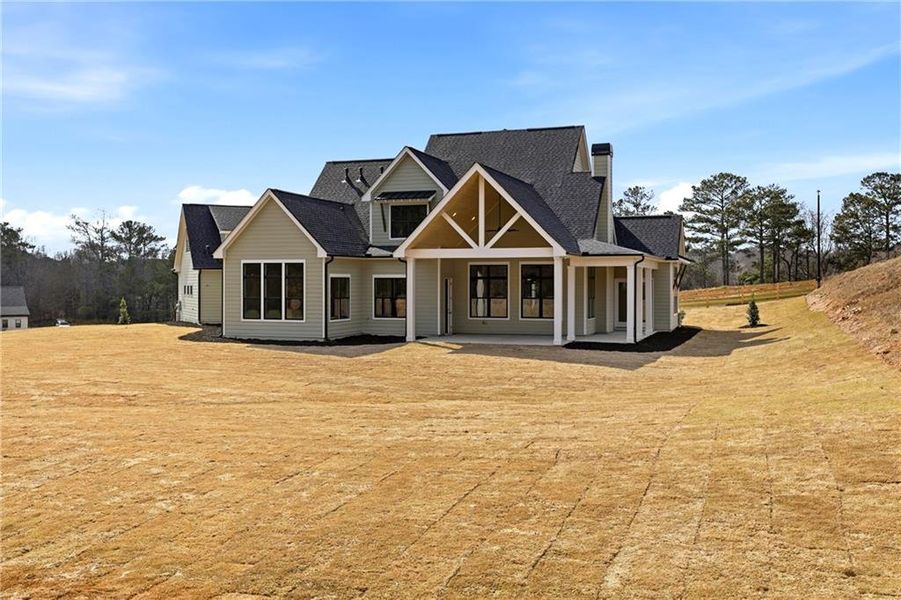 Exterior details and patio area of a home in , Woodstock (Image 3).