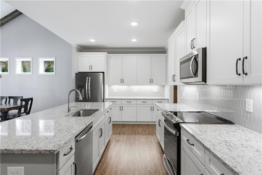 Furnished interior view inside a new home in , Waleska (Image 17). Furnished interior view inside a new home in , Waleska (Image 17).