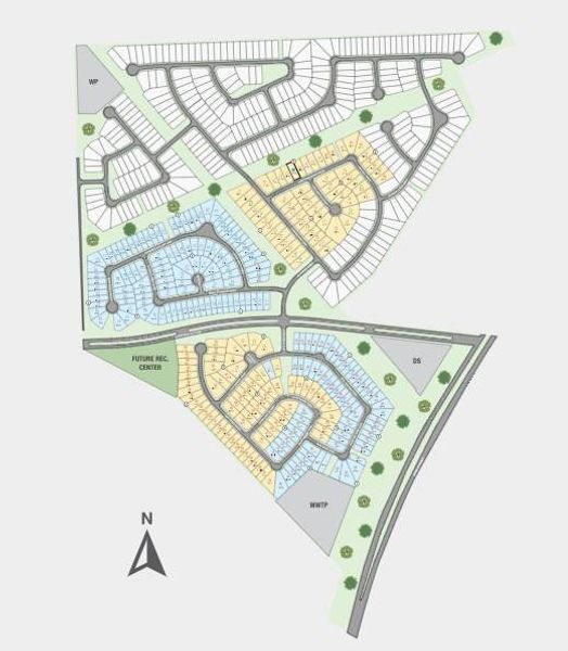Redbud Site Map