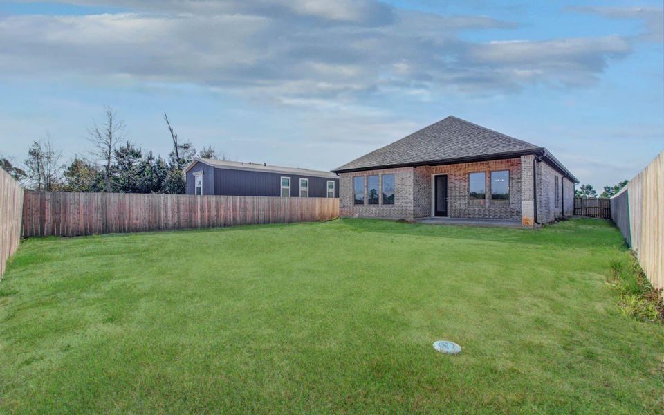 Backyard Side View