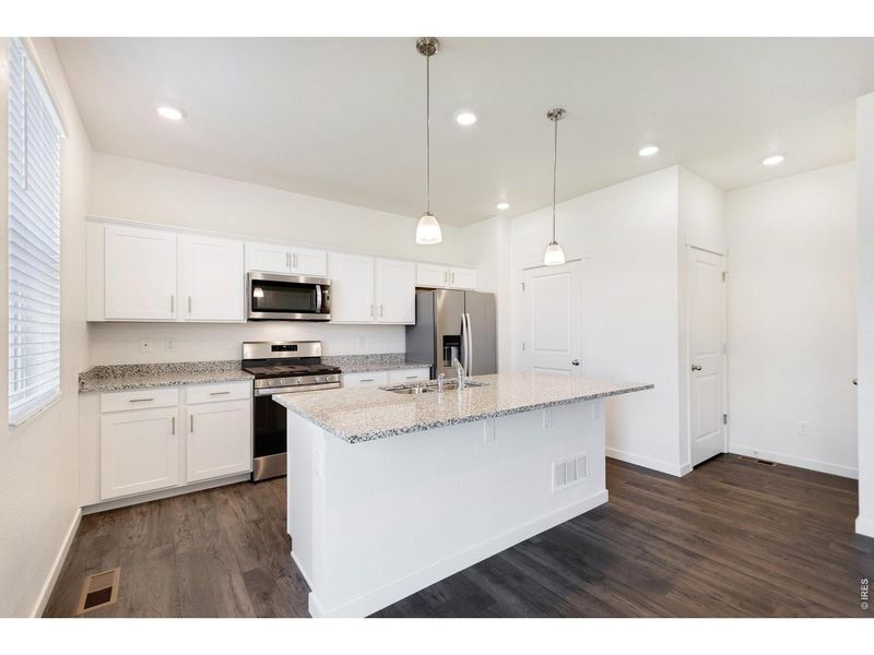 Furnished interior view inside a new home in , Greeley (Image 7). Furnished interior view inside a new home in , Greeley (Image 7).