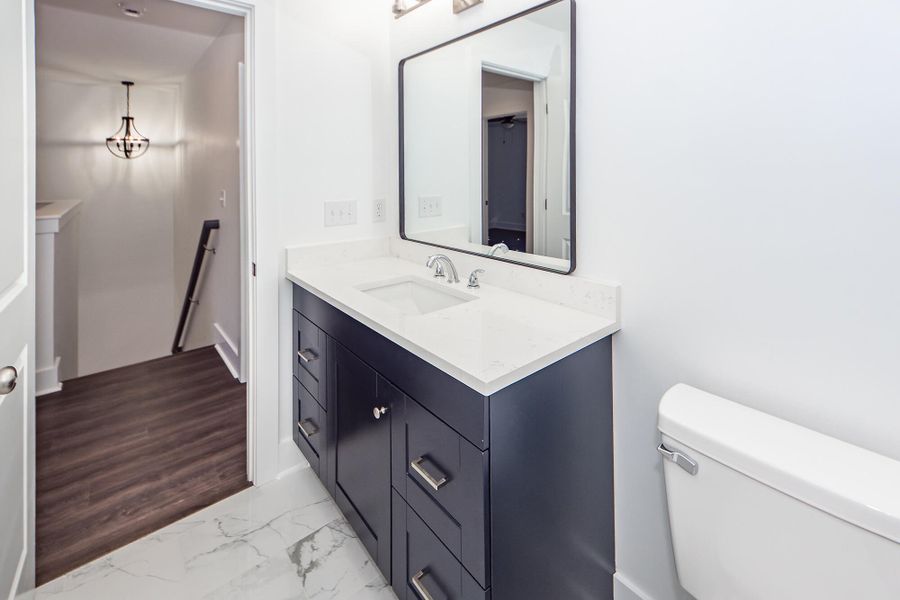 Furnished interior view inside a new home in , Summerville (Image 7). Furnished interior view inside a new home in , Summerville (Image 7).