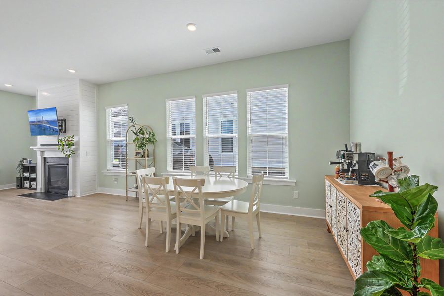 Furnished interior view inside a new home in Carnes Crossroads, Summerville (Image 35).