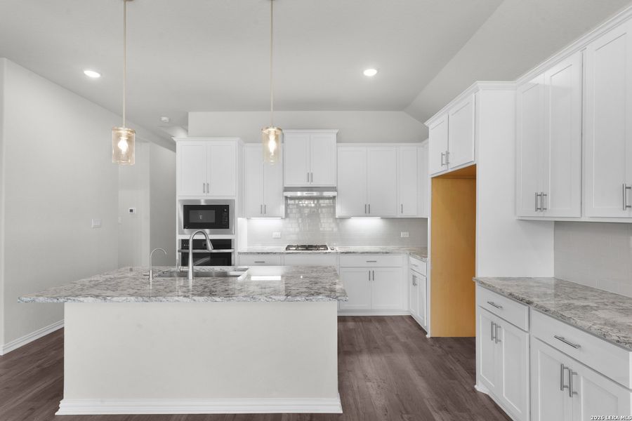 Furnished interior view inside a new home in The Crossvine, Schertz (Image 8).