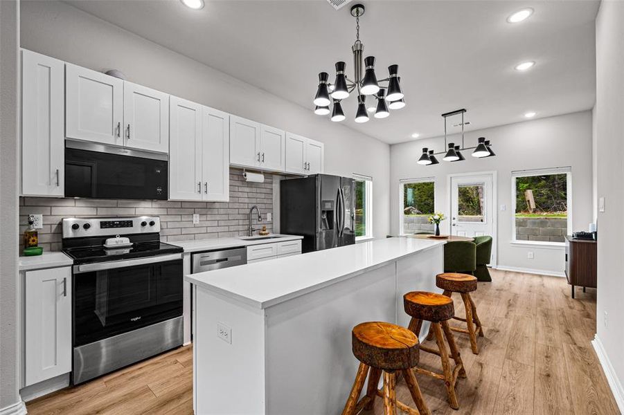 Furnished interior view inside a new home in , Granbury (Image 17).