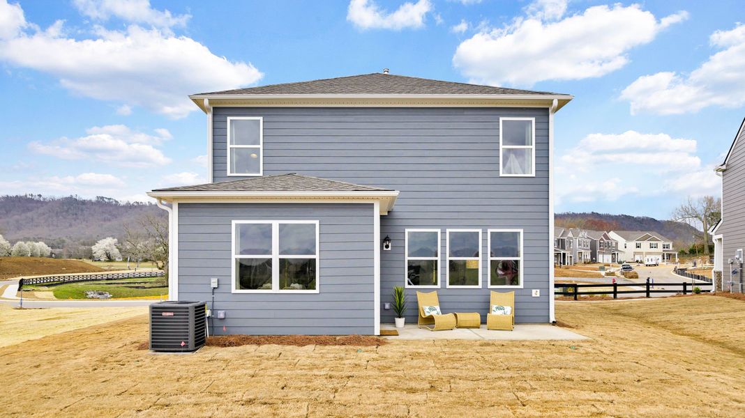 Representative exterior photo of a completed home built from the Darwin by D.R. Horton in Harbor Crest, Ooltewah, TN (Image 22).