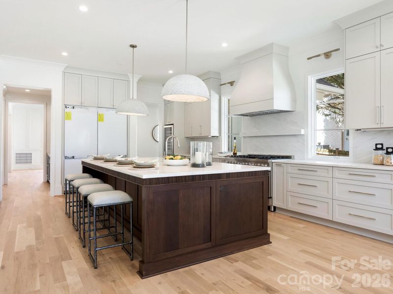 Furnished interior view inside a new home in , Charlotte (Image 19).