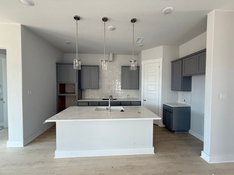 Furnished interior view inside a new home in Wildflower Ranch, Fort Worth (Image 4).