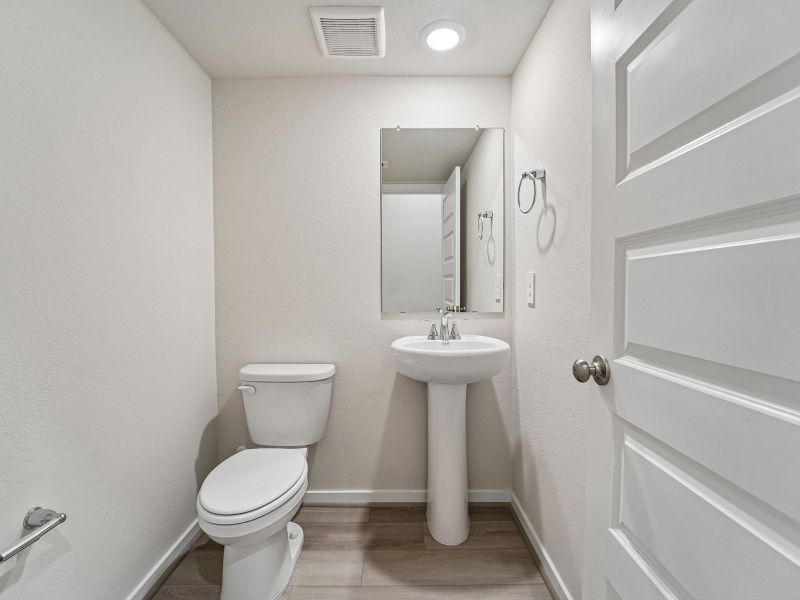 Furnished interior view inside a new home in Pinewood Trails - City Series, Atascocita (Image 10).
