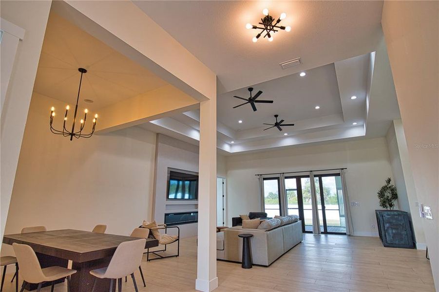 Furnished interior view inside a new home in , Placida (Image 13).