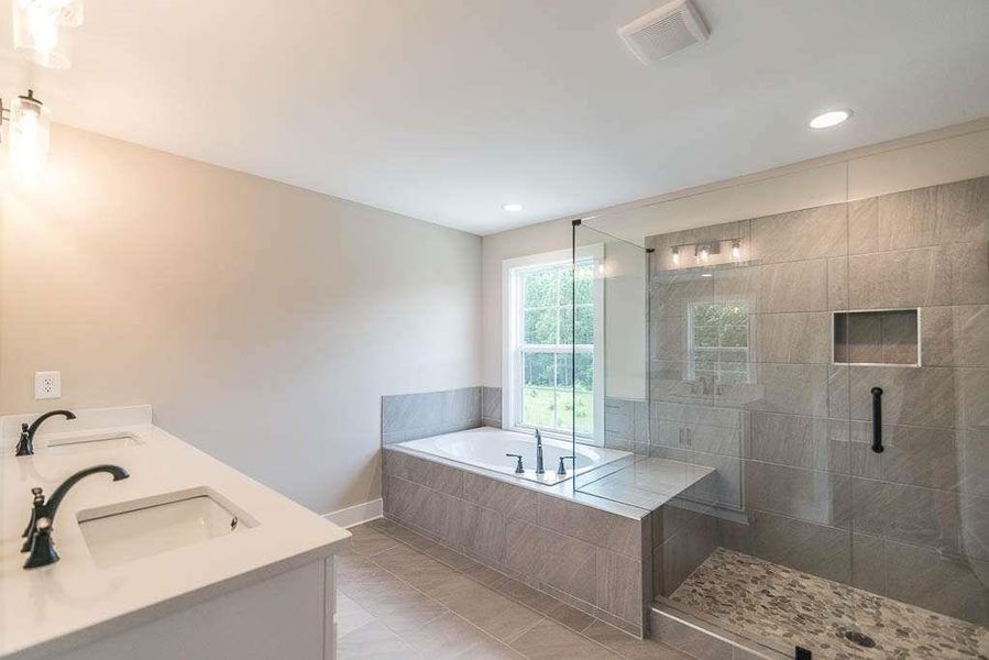 Furnished interior view inside a new home in , Decatur (Image 13).