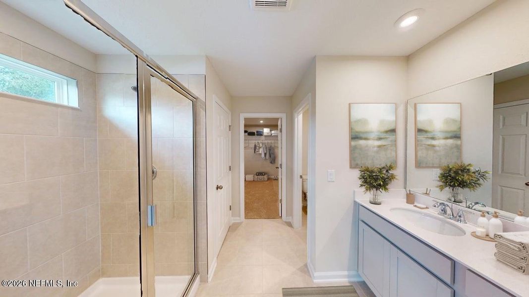 Furnished interior view inside a new home in Sandridge Hills, Green Cove Springs (Image 10).