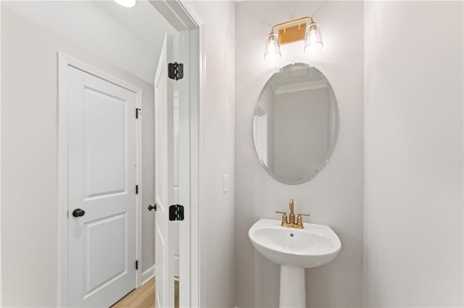 Furnished interior view inside a new home in River Walk Place, Lawrenceville (Image 15).