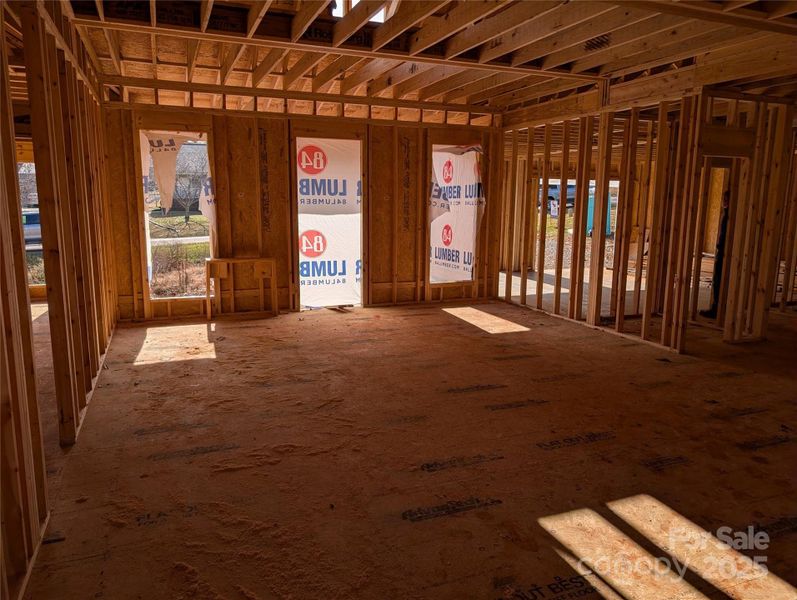 In-progress construction of a new home in , Hickory, NC (Image 6).